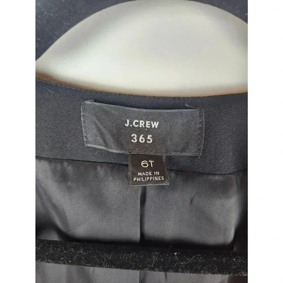 J. Crew 365 Blazer 6 Tall Black - Picture 3 of 8